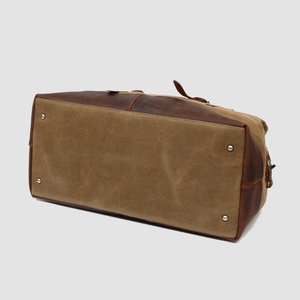 Duffle bag leather