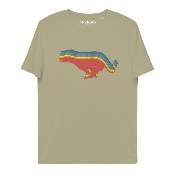 The Rainbow Whippet Organic T-Shirt